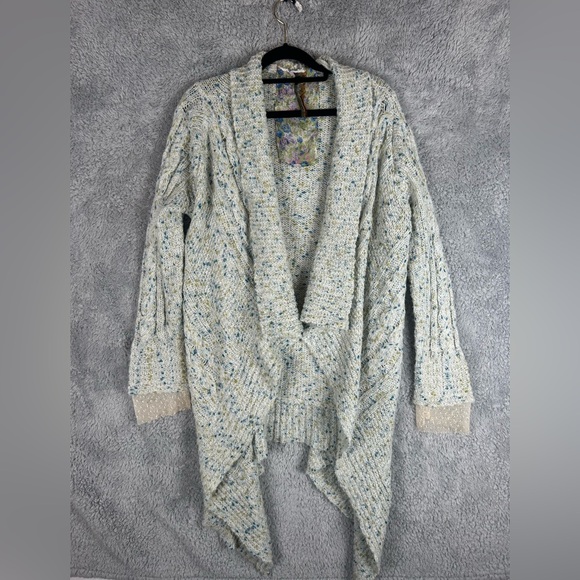 Aratta Silent Journey Open Front Long Sleeve Lace Cardigan Women’s, Size M - Picture 10 of 15